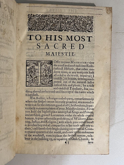 The Historie of the Councel of Trent by Nathaniel Brent 1620 First Edition