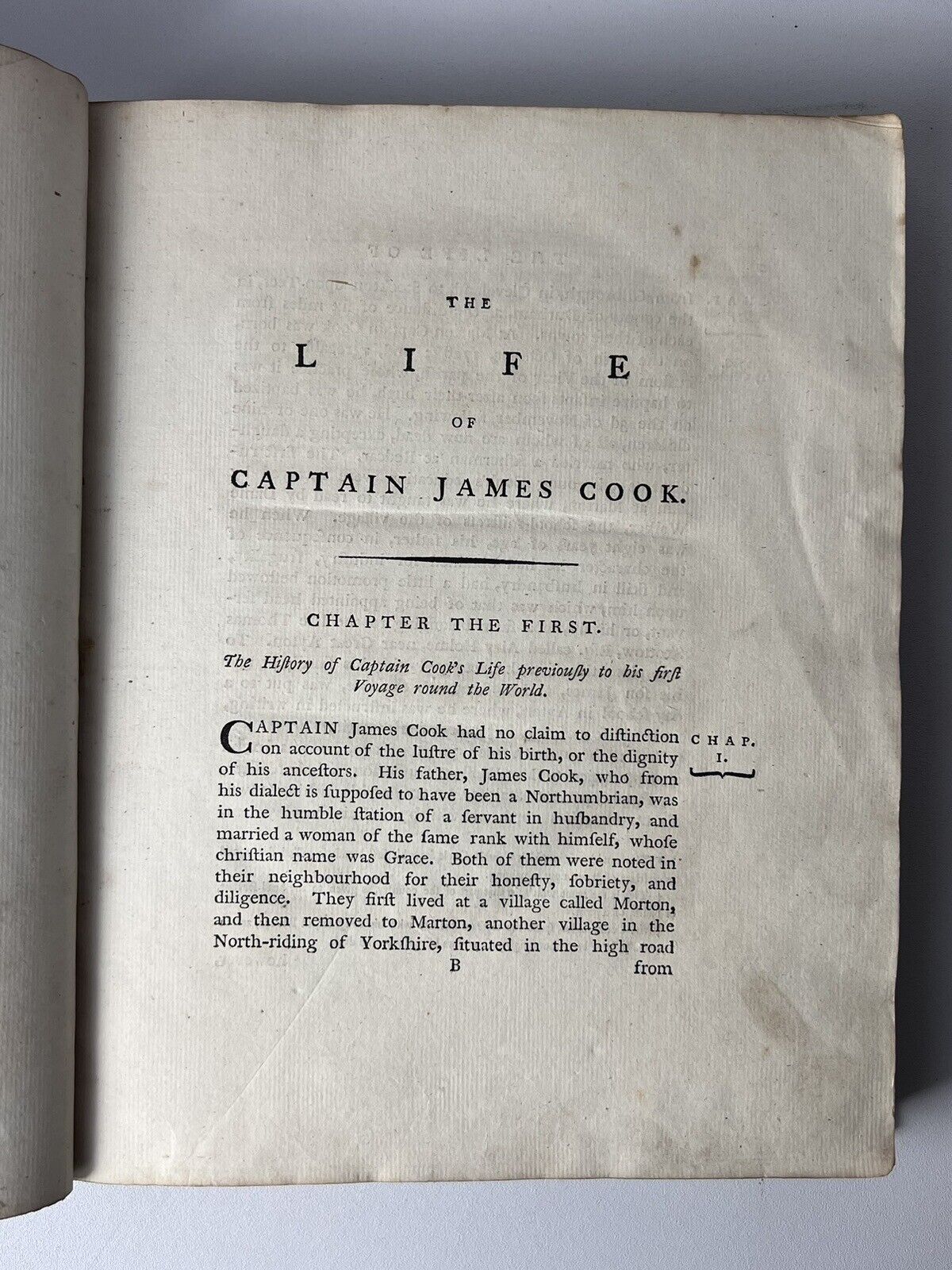 The Life of Captain James Cook by Andrew Kippis 1788 First Edition