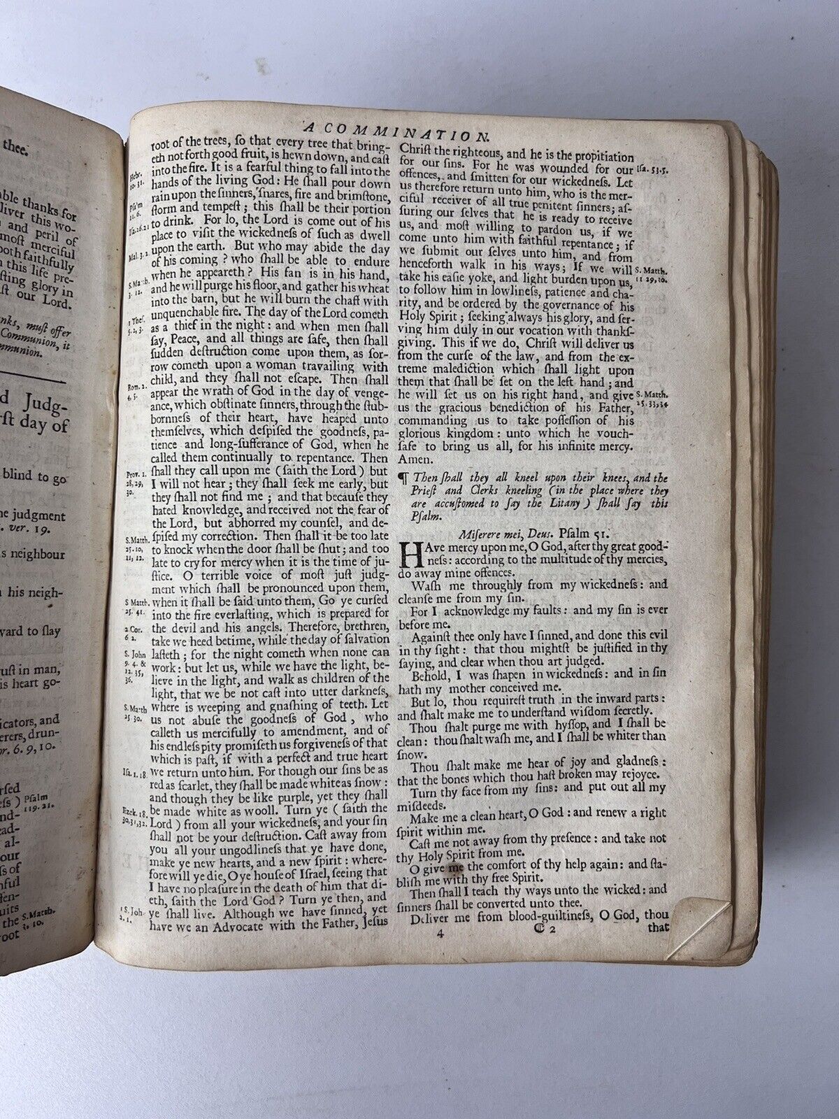 King James Bible 1712-13 with John Baskett's Book of Common Prayer