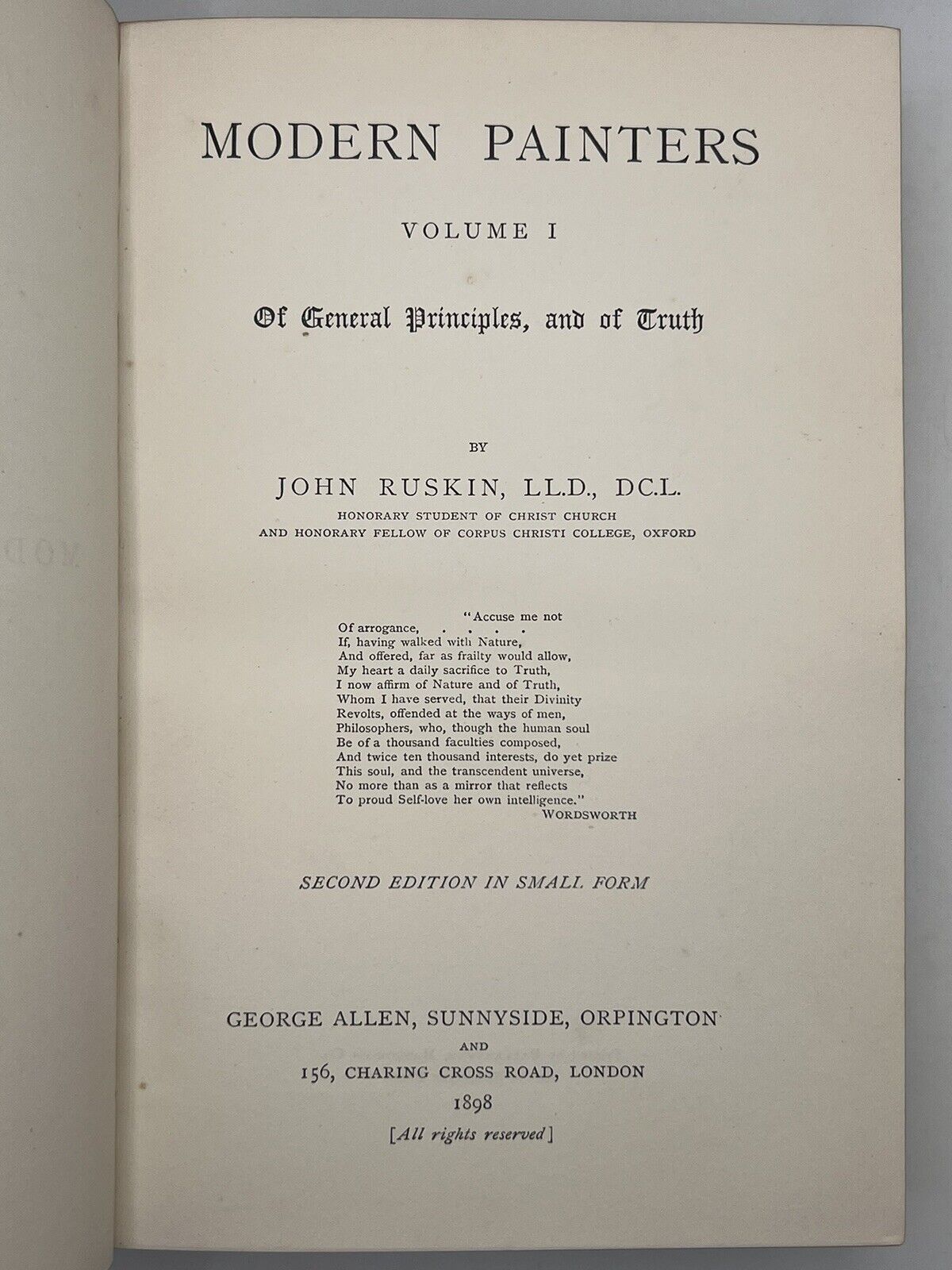 The Works of John Ruskin 1896-99