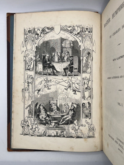 Master Humphrey's Clock by Charles Dickens 1840-41 First Edition with Barnaby Rudge