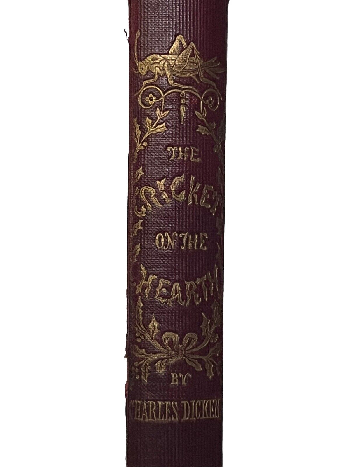 The Cricket on the Hearth by Charles Dickens 1846 First Edition Original Cloth