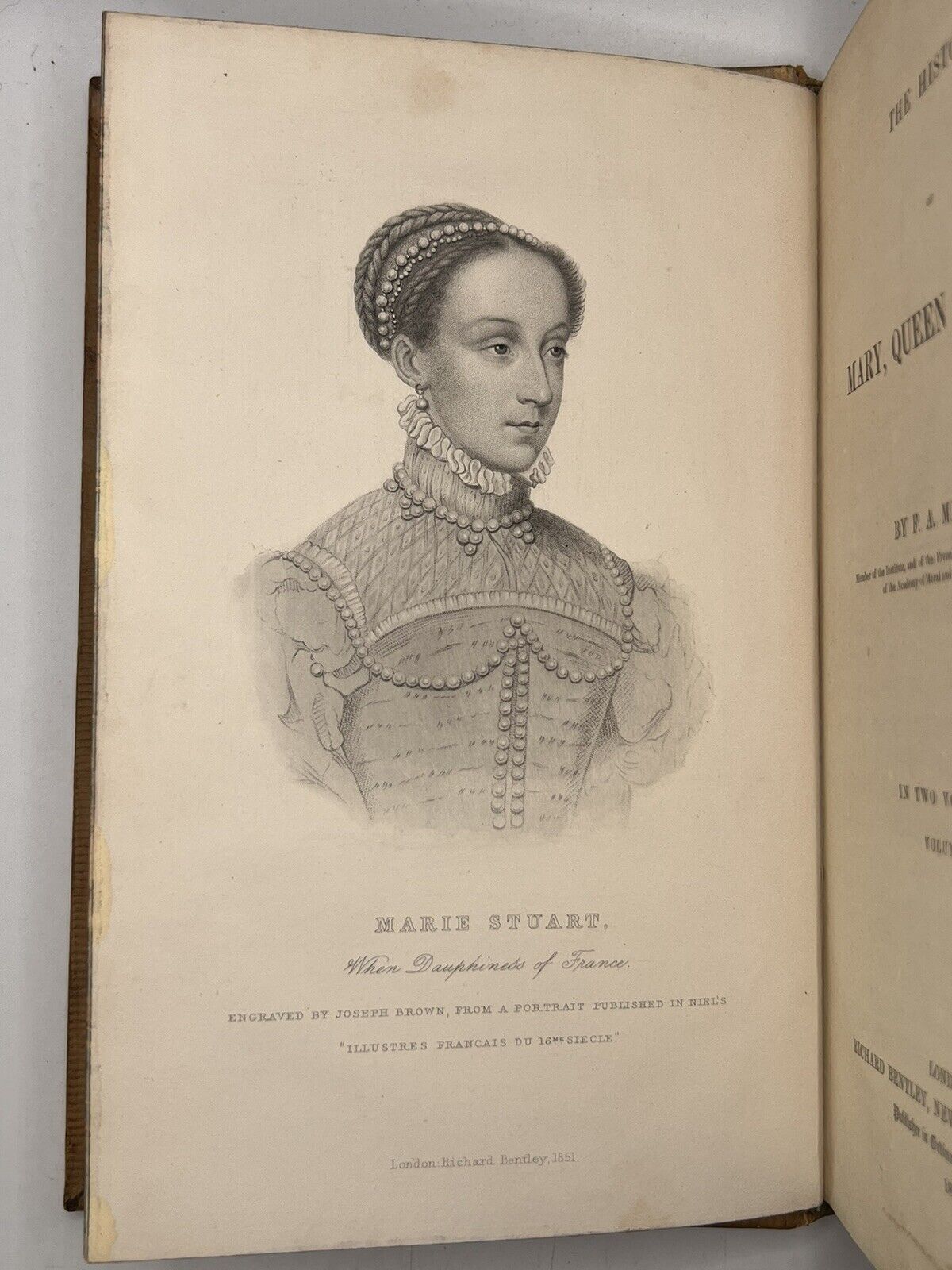 The History of Mary Queen of Scots by F. A. Mignet 1851