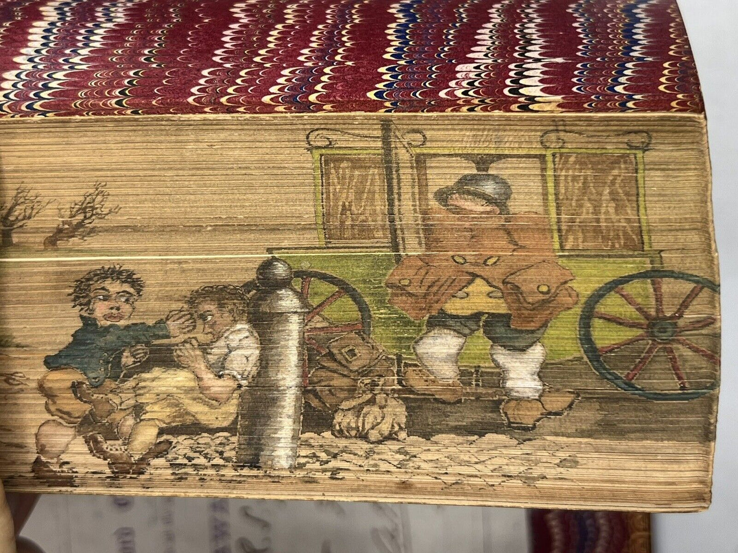 Fore-Edge Painting Works of Thomas Hood 1876