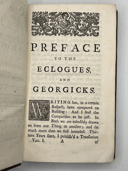 The Works of Virgil by Joseph Trapp 1731