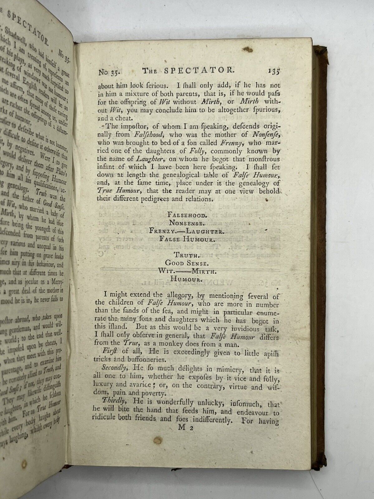 The Spectator c.1770; Joseph Addison, Steele