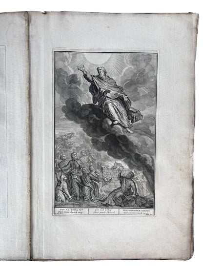 A Stunning Set of 40 HUGE Biblical Prints / Plates After G. Hoet (c.1700)