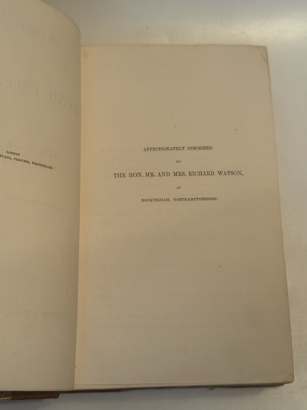 David Copperfield by Charles Dickens 1850 First Edition