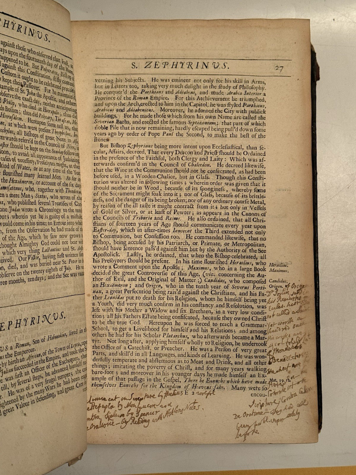 Platina's Lives of the Popes 1688 Second English Edition