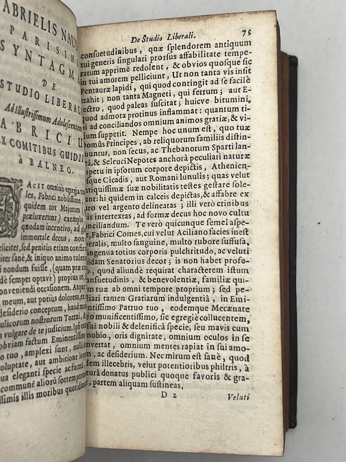 Hugo Grotius Dissertations 1645 Elzevir Press