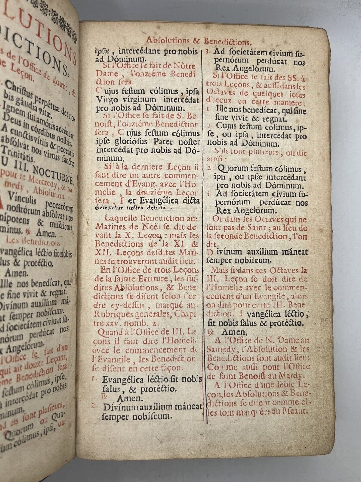 Monastic Breviary 1703