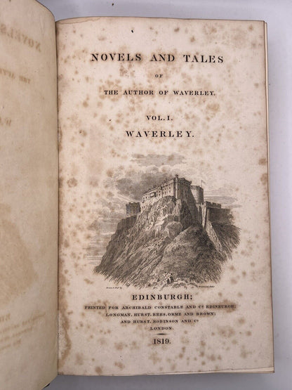 The Novels and Tales of Walter Scott 1819