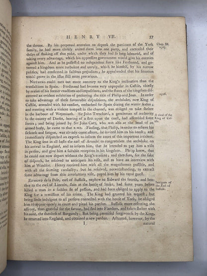 The History of England by David Hume First Edition