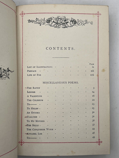 The Works of Edgar Allan Poe c1890