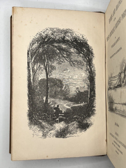 Homes & Haunts of the British Poets by William Howitt 1863