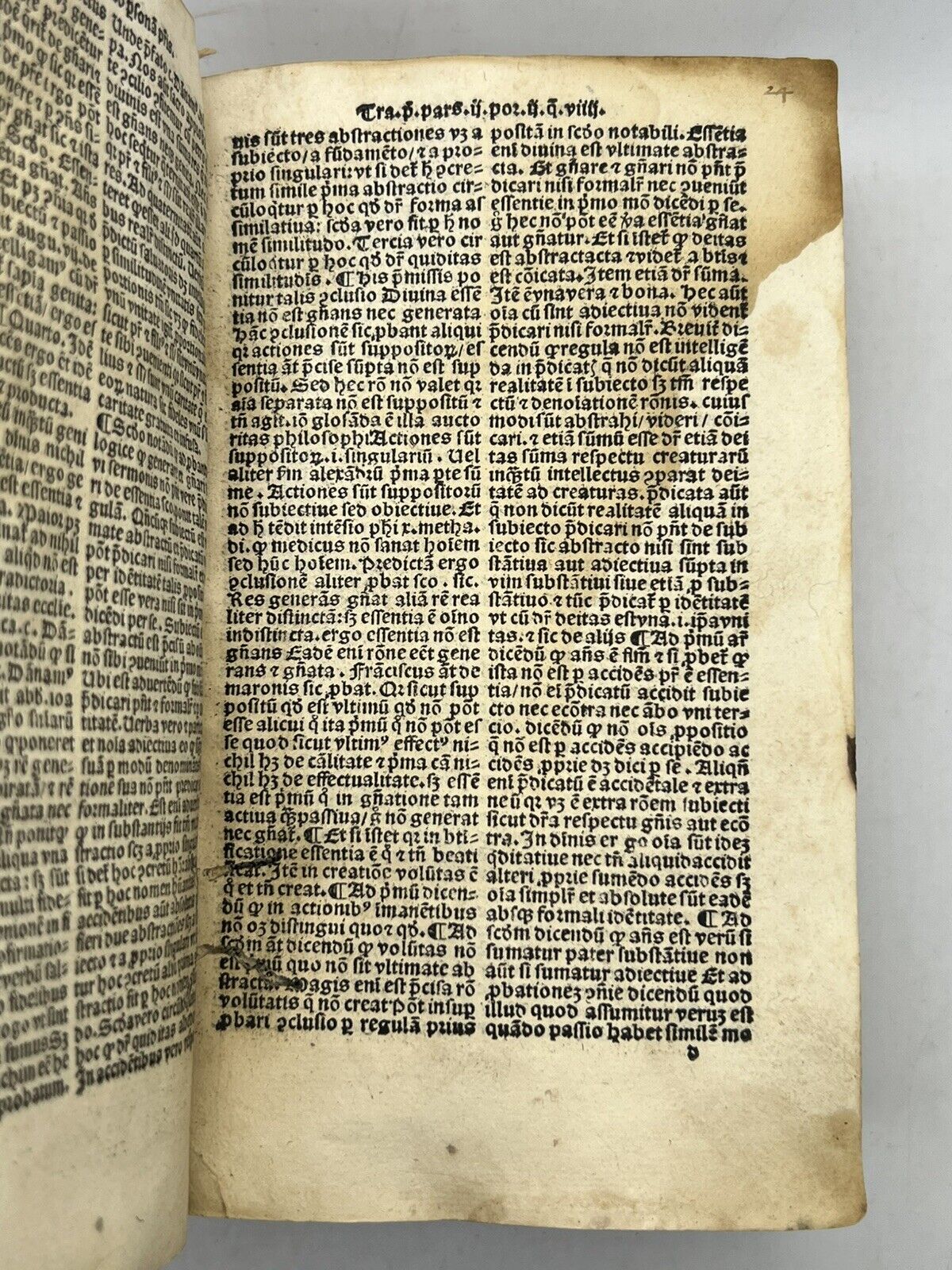 Commentary on Lombard's Sentences 1506