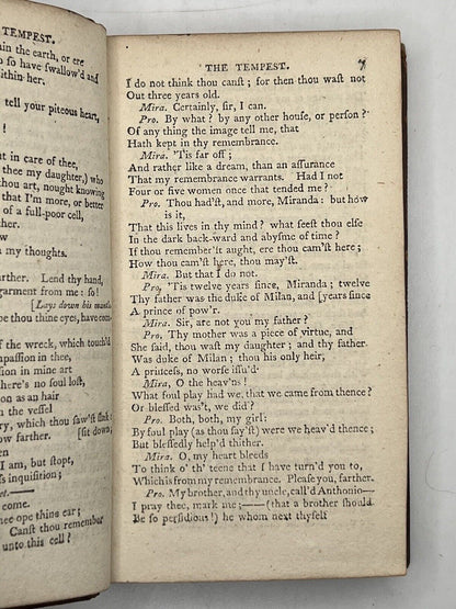 The Plays of William Shakespeare 1805