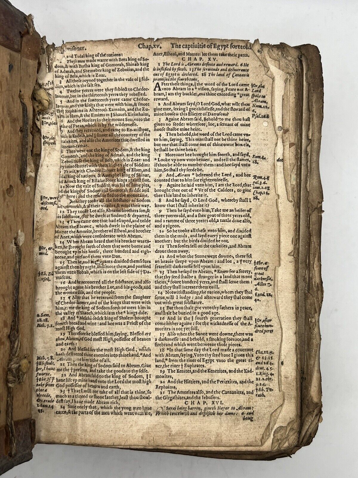 Antique English Bible 1605