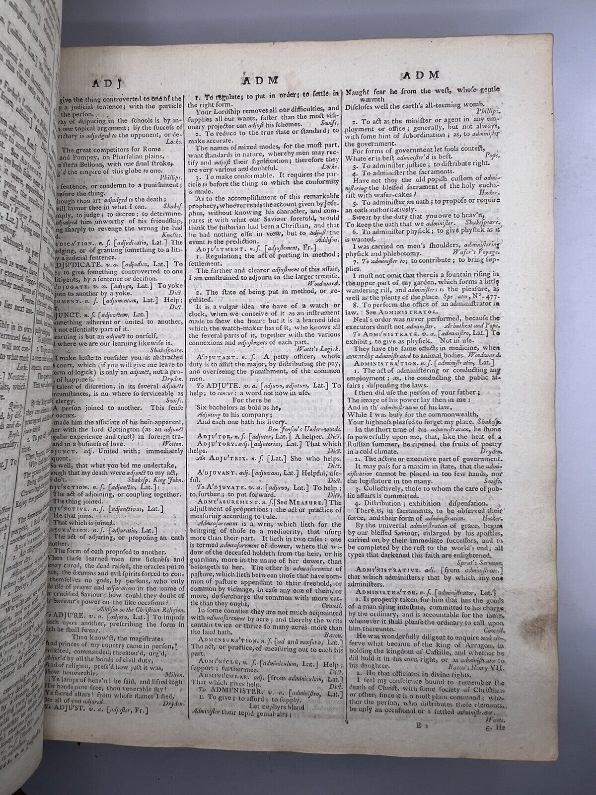 A Dictionary of the English Language by Samuel Johnson 1786