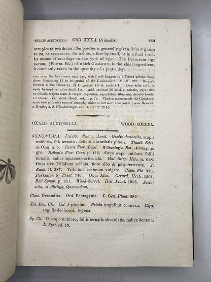 Woodville's Medical Botany 1810