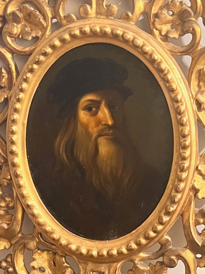 Self Portrait after Leonardo da Vinci (1452-1519)