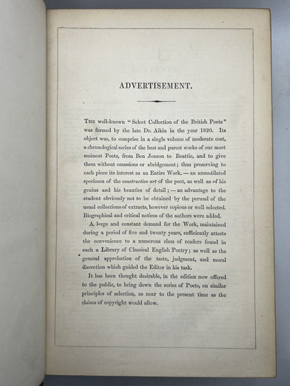 Works of the British Poets c1850