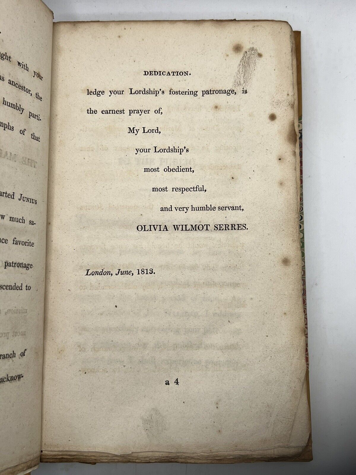 The Life of the Author of the Letters of Junius by Olivia Wilmot Serres 1813