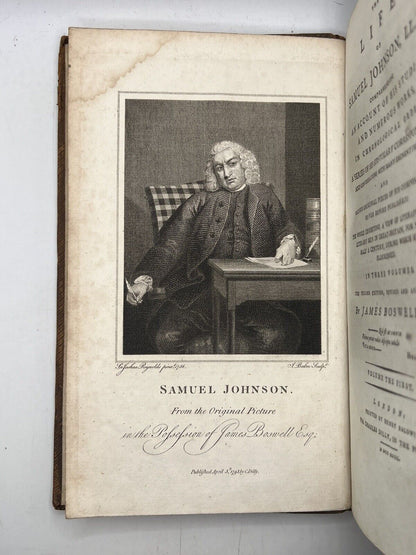 The Life of Samuel Johnson by James Boswell 1793