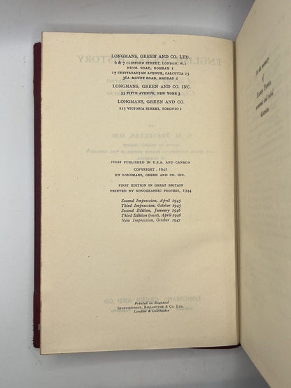 The Social History of England by G. M. Trevelyan 1947