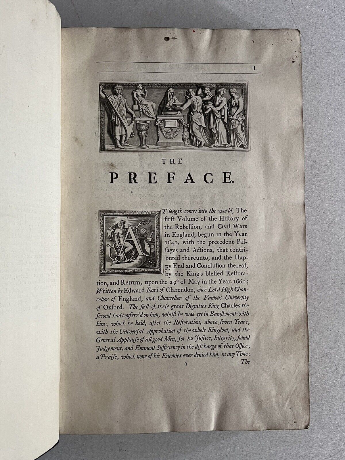 The History of the English Civil War by Edward Clarendon 1707