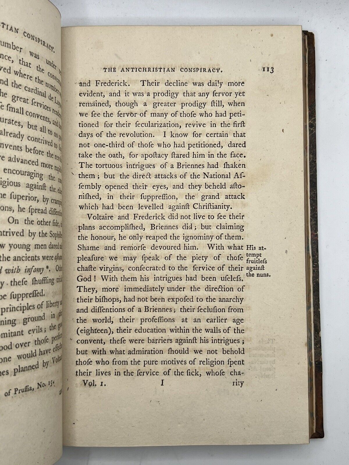 History of Jacobinism by Abbe Barruel 1797-8