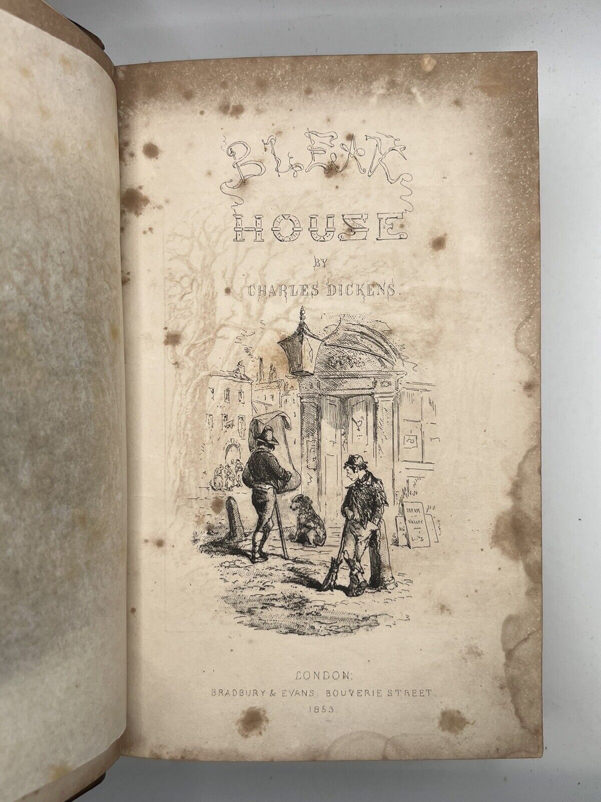 Bleak House by Charles Dickens 1853 First Edition First Impression