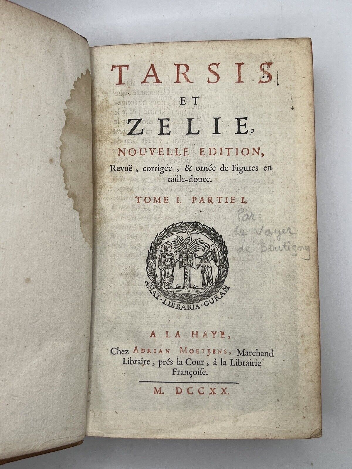 Tarsis and Zelie by Jean-Baptiste de Boyer 1720