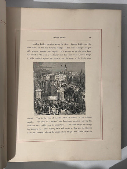 London by Gustave Dore 1872 First Edition