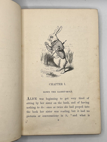 Alice's Adventures in Wonderland by Lewis Carroll 1867 First Edition in Original Cloth