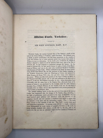 Jones' Views of the Seats, Mansions, Castles of Noblemen & Gentlemen 1829 First Edition