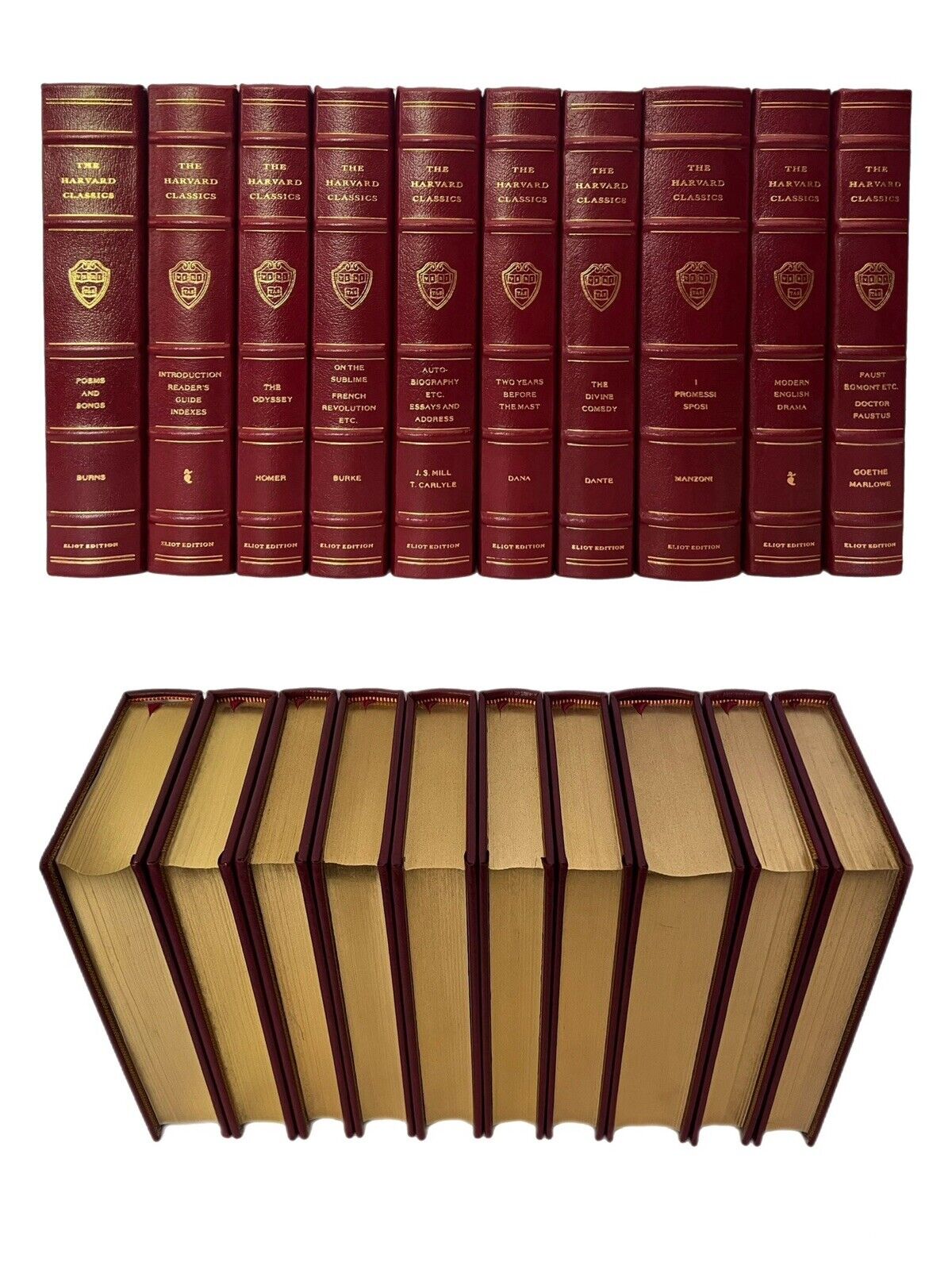 The Harvard Classics in 50 Volumes Easton Press Complete