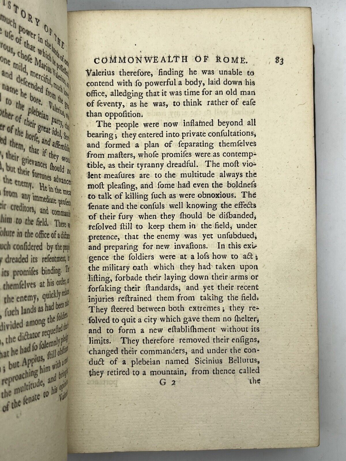 Oliver Goldsmith's Roman History 1769 First Edition