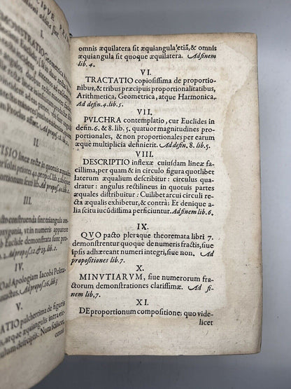 Euclid's Elements 1654