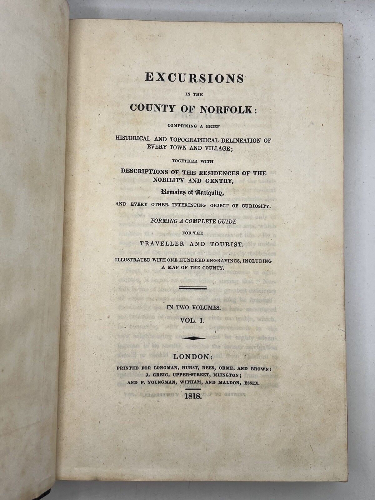 The History and Topography of Norfolk 1818