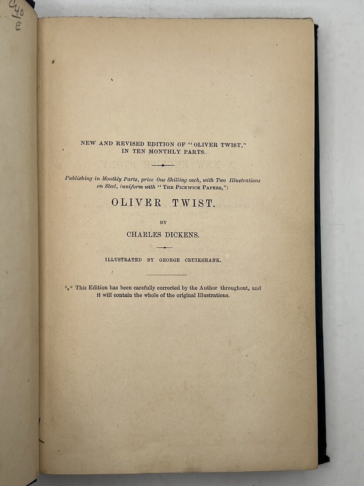 Pictures from Italy by Charles Dickens 1846 First Edition