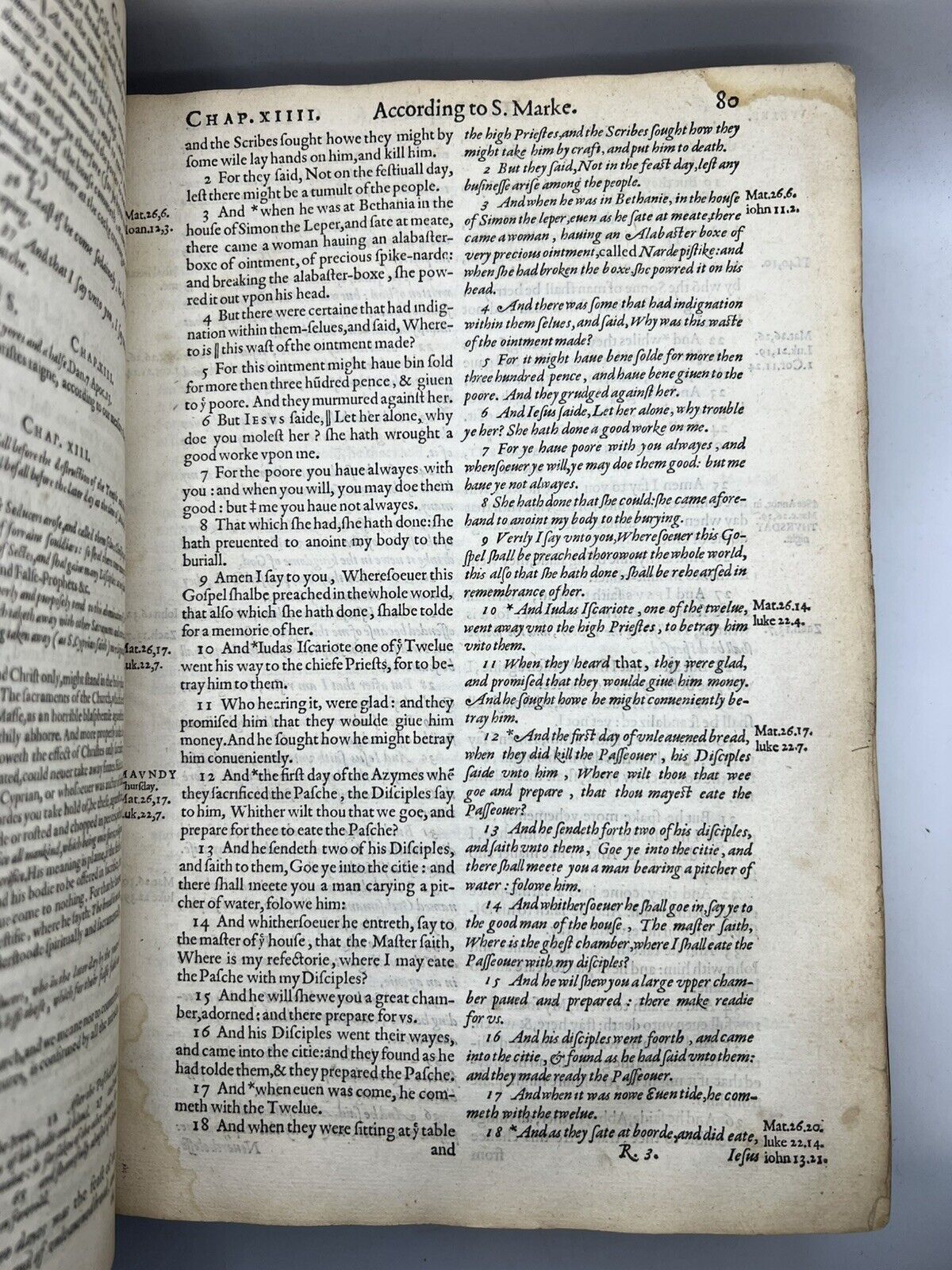 Fulke's New Testament 1589 First Edition