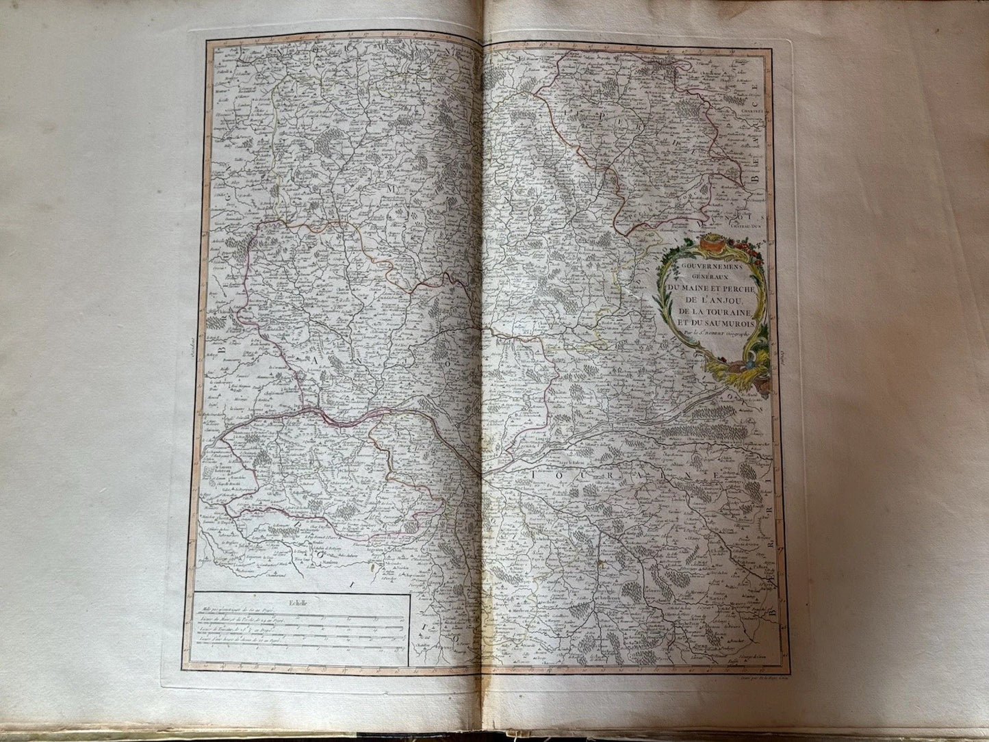 Composite Atlas by Robert de Vaugondy c.1770s Elephant Folio
