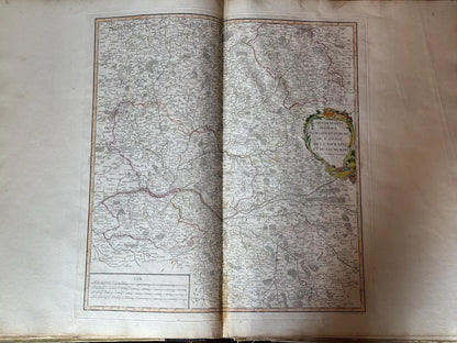 Composite Atlas by Robert de Vaugondy c.1770s Elephant Folio