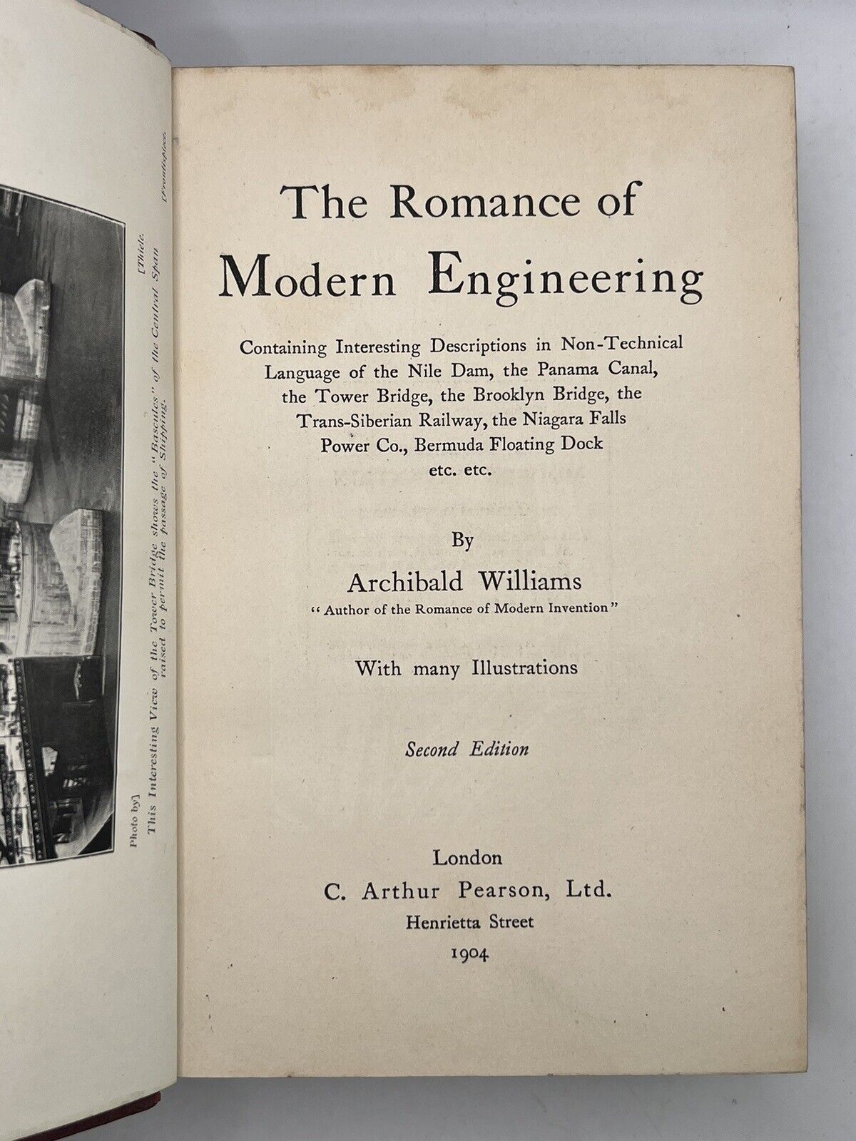 The Romance of Modern Engineering By Archibald Williams 1904