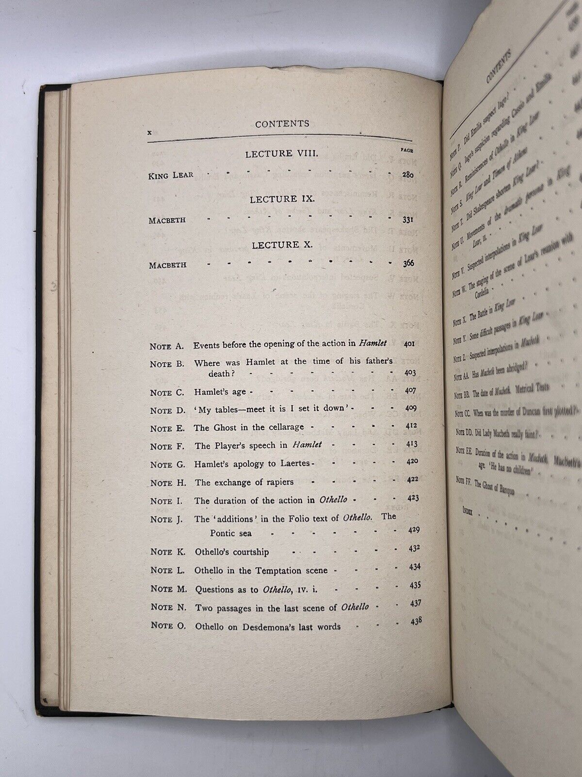 Lectures on Shakespearean Tragedy by A. C. Bradley 1919