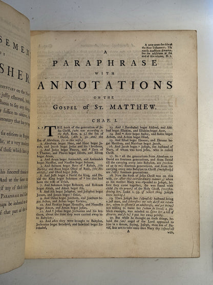 Whitby's New Testament 1761
