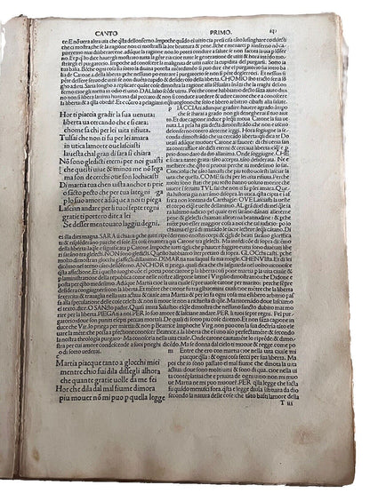 Dante's Divine Comedy 1491: An Incunable Dante