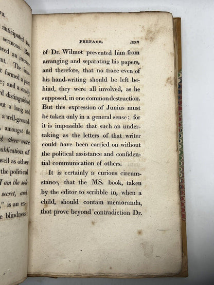 The Life of the Author of the Letters of Junius by Olivia Wilmot Serres 1813