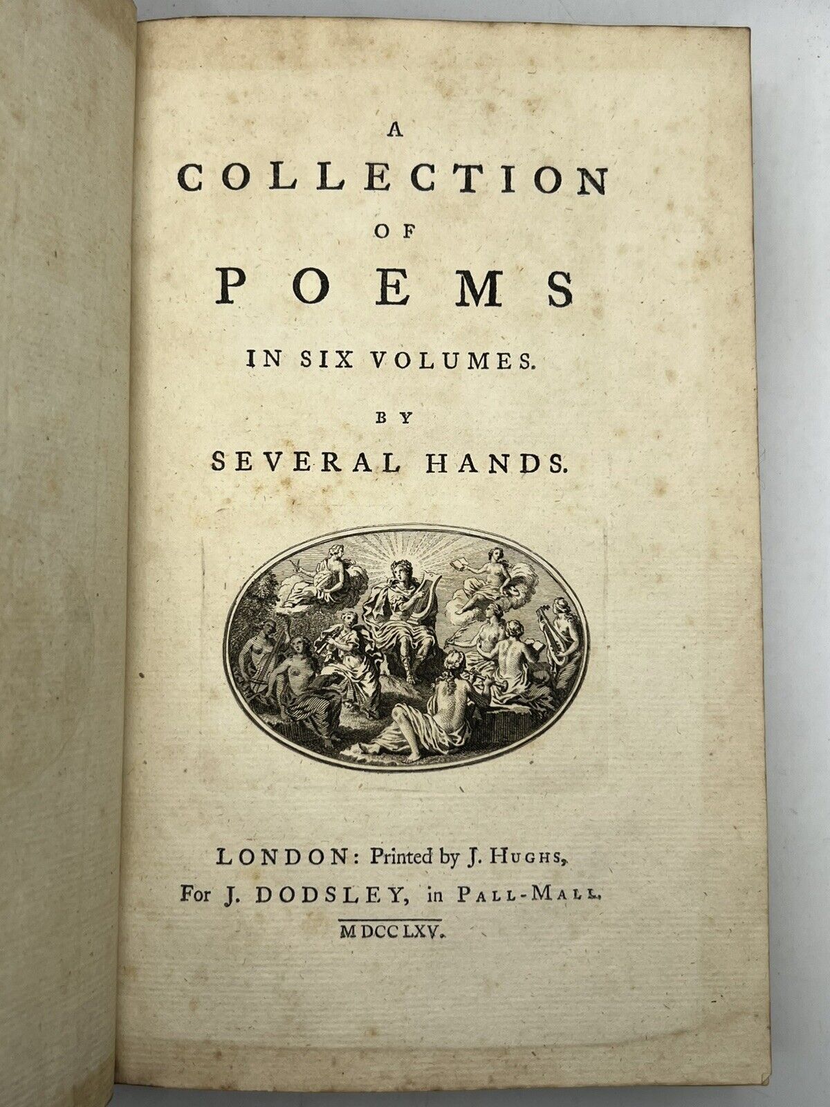 A Collection of Poems by Several Hands 1765